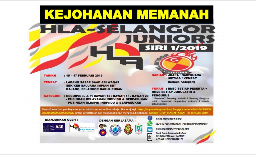 HLA-Selangor Juniors 1/2019