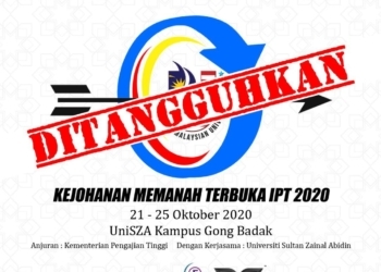 terbuka ipt 2020 ditangguhkan