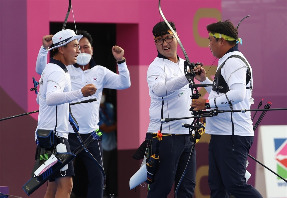 korea olympic archery men team