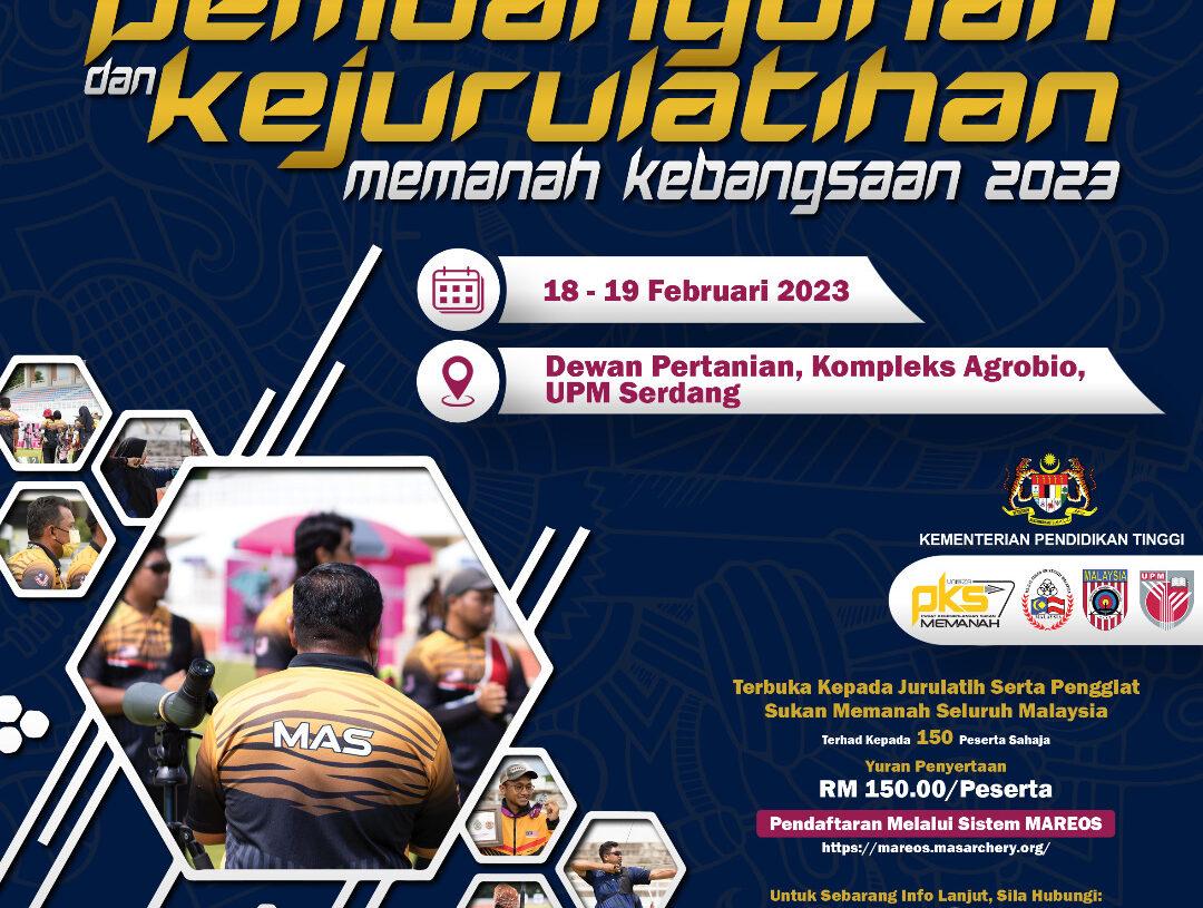 Seminar Pembangunan dan Kejurulatihan Memanah Kebangsaan 2023